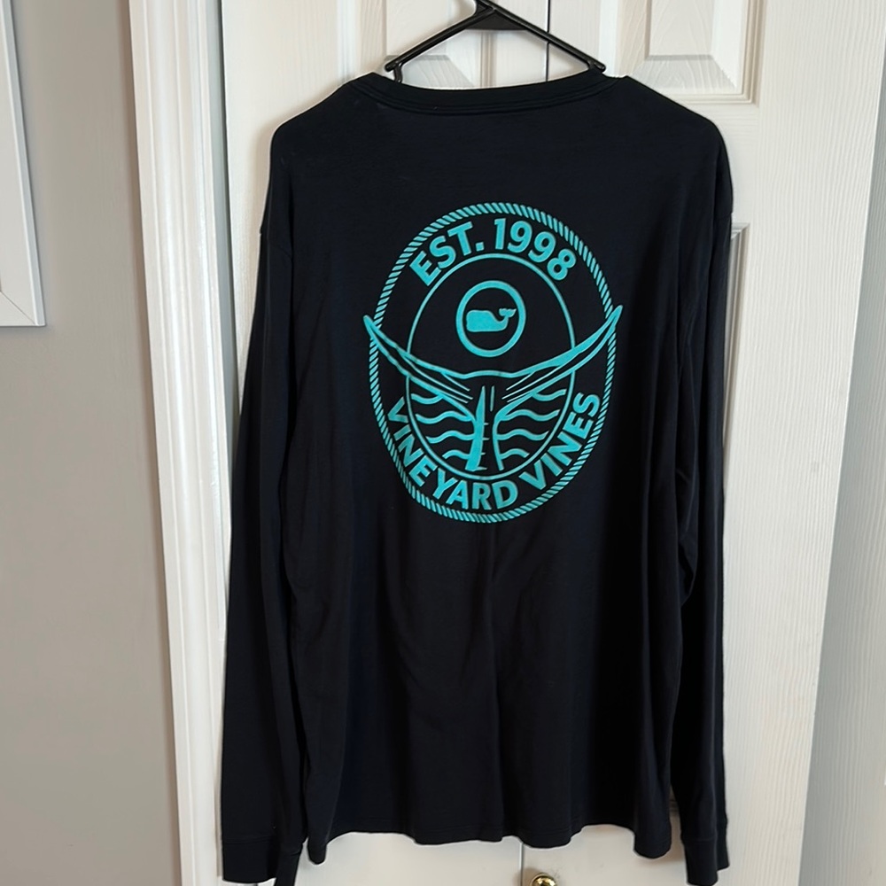 Vineyard Vines Black Long Sleeve Shirt